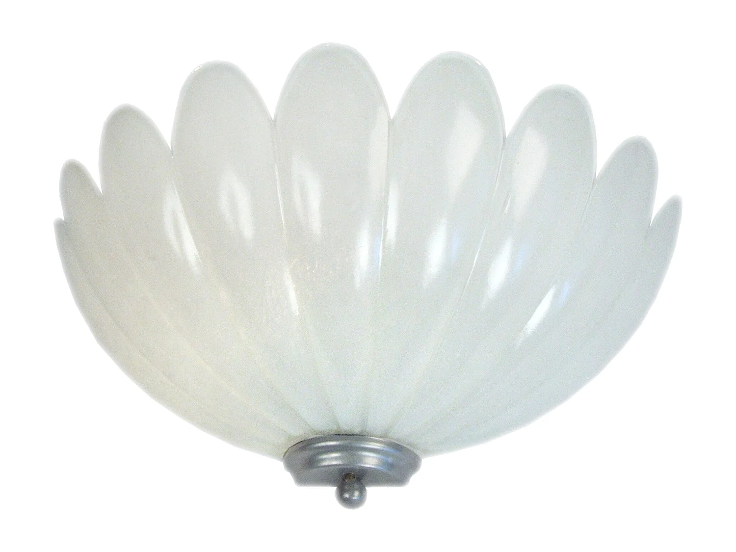 Applique acier  beige 15 cm.