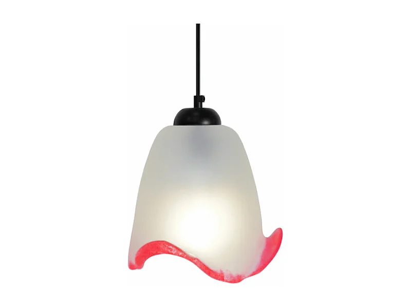 Suspensão TOSEL  SOLANGE metal cilindro fumado D27 x  H95  cm