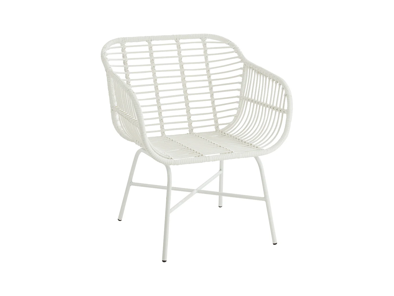 Chaise de Jardin Design "Celeste" 82cm Blanc