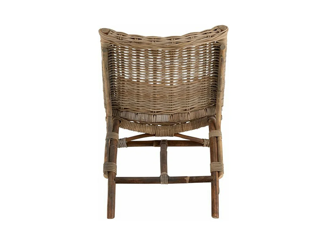 Siège de Plage en Teck "Nawa" 92cm Naturel