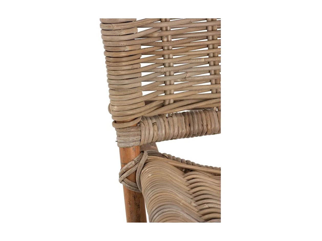 Siège de Plage en Teck "Nawa" 92cm Naturel