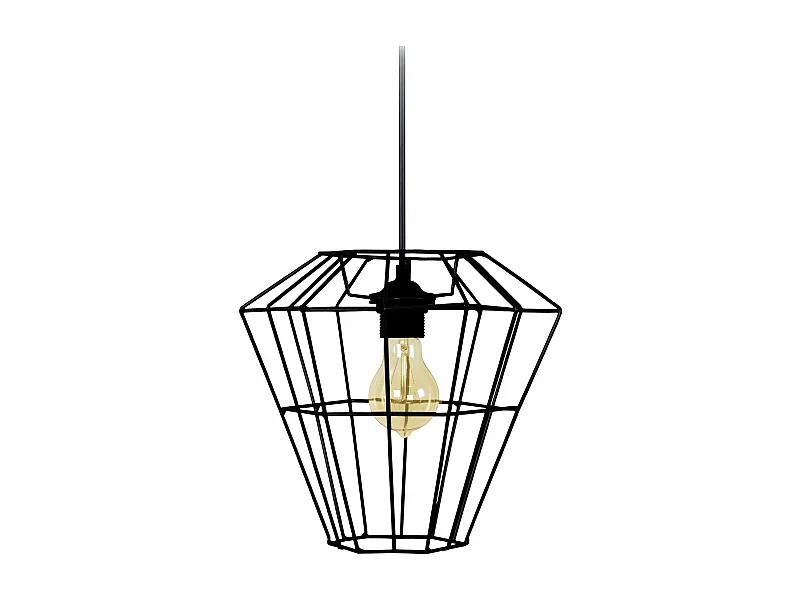 Suspensão TOSEL  TRIBERG cerâmica cônico taupe D16,5 x  H75  cm