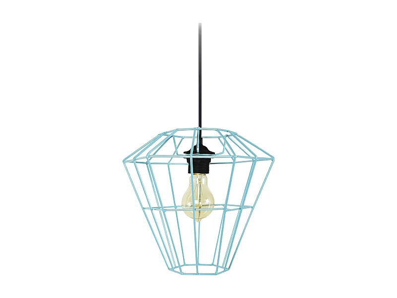 Suspensão TOSEL  TRIBERG cerâmica cúpula taupe D25 x  H84  cm