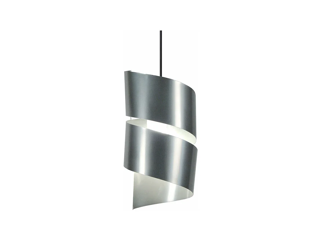 Suspension spirale métal  aluminium 97 cm.