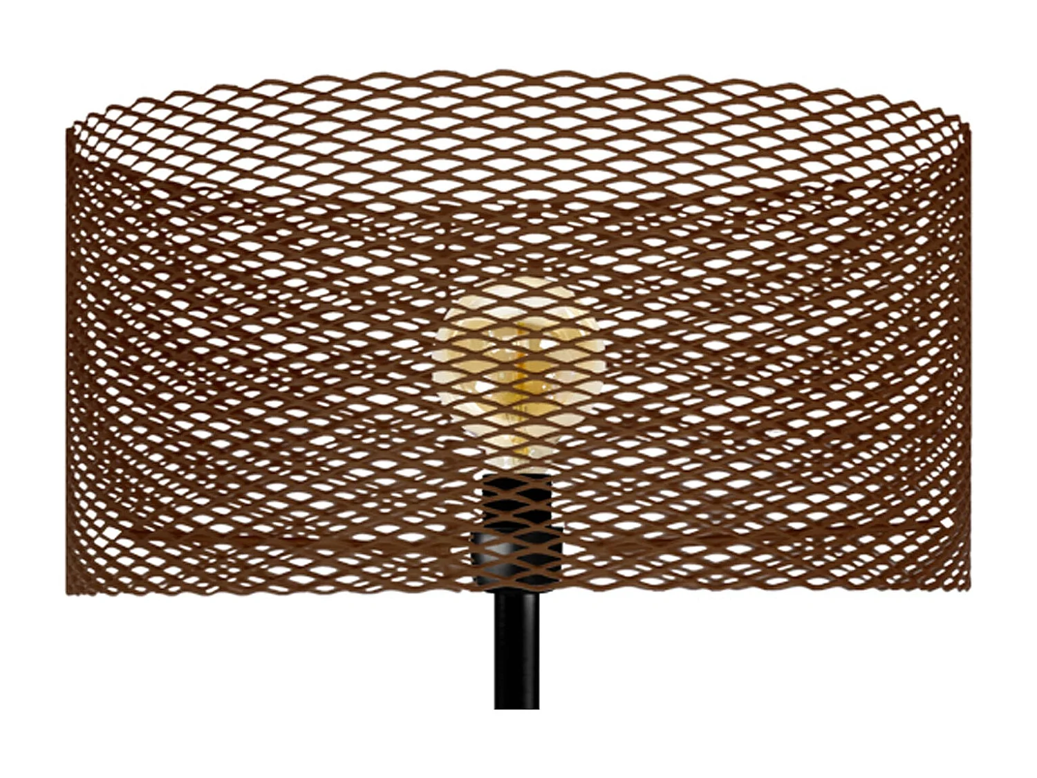 Lampadaire TOSEL ,métal,naturel, H 160xD45xP45cm