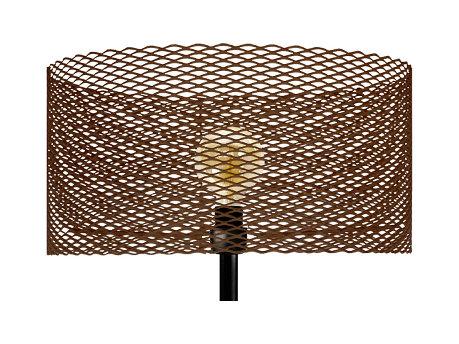 Lampadaire TOSEL ,métal,naturel, H 160xD45xP45cm