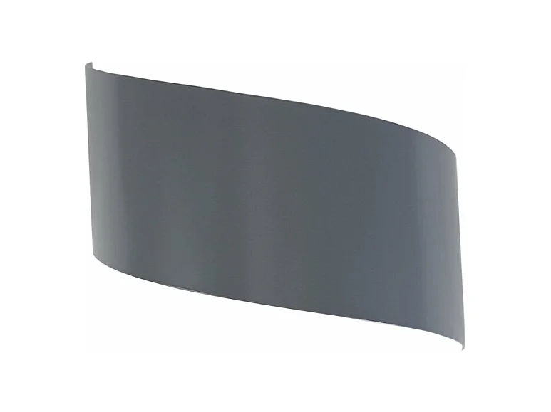 Applique métal gris 30cm.