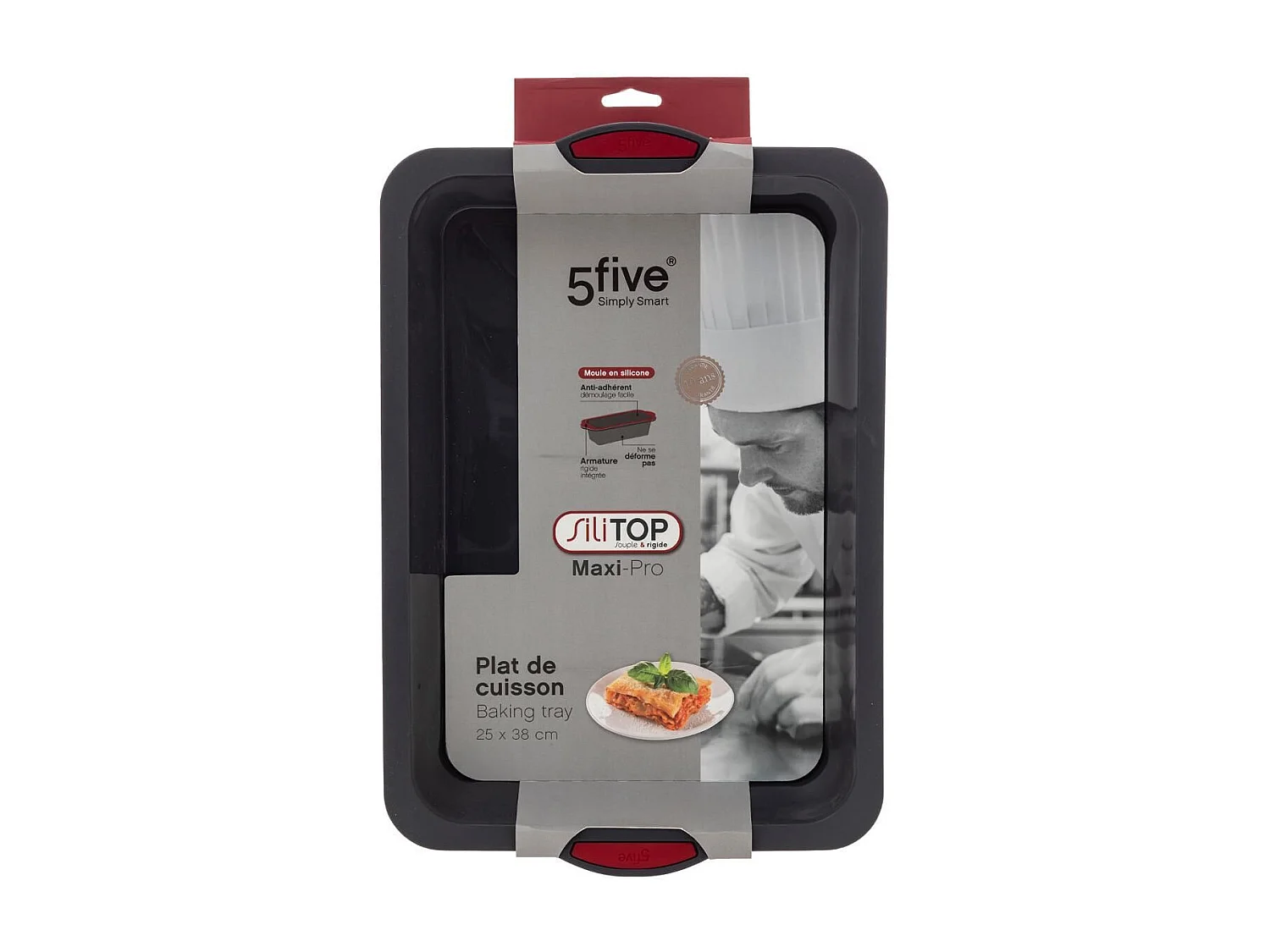 Moule Rectangulaire Silicone "Silitop" 38cm Gris