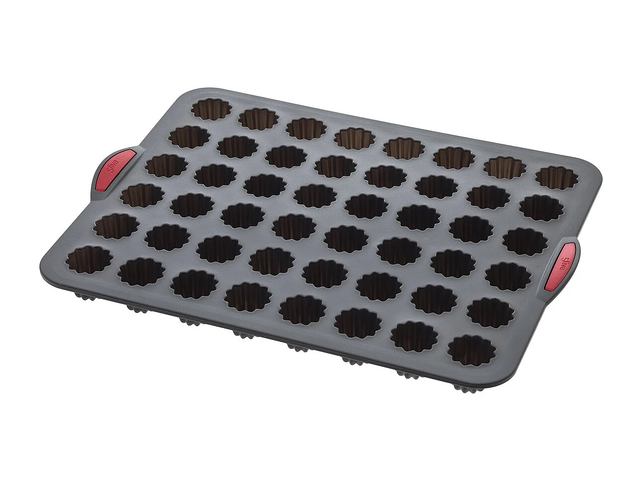 Moule 48 Cannelés Silicone "Silitop" 40cm Gris