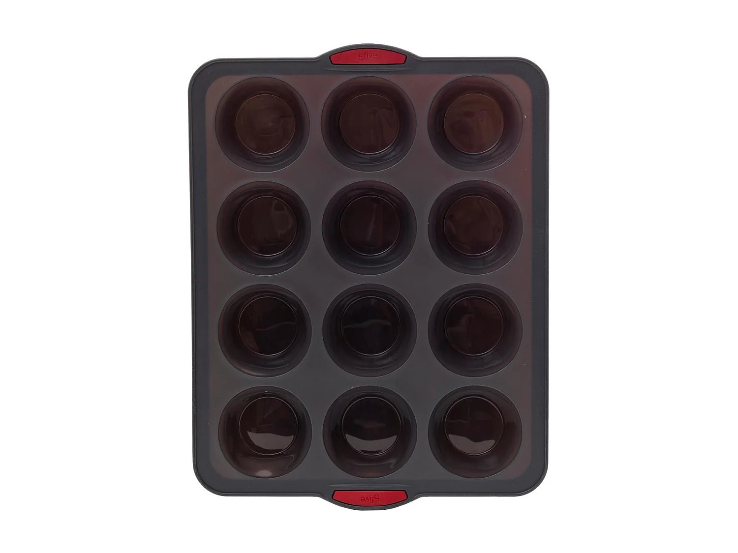 Moule 12 Muffins Silicone "Silitop" 40cm Gris