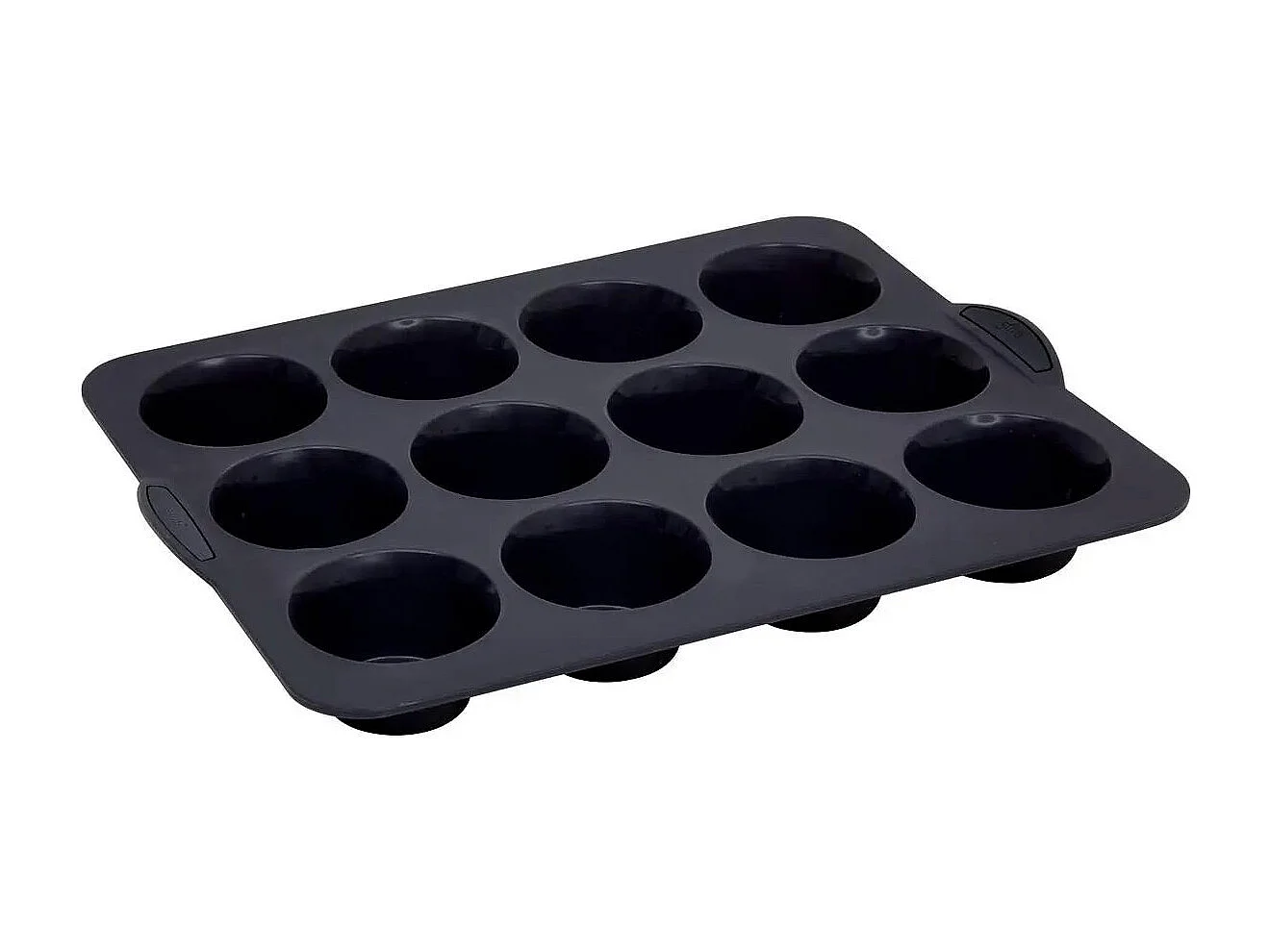 Moule 12 Muffins Silicone "Silitop" 40cm Gris