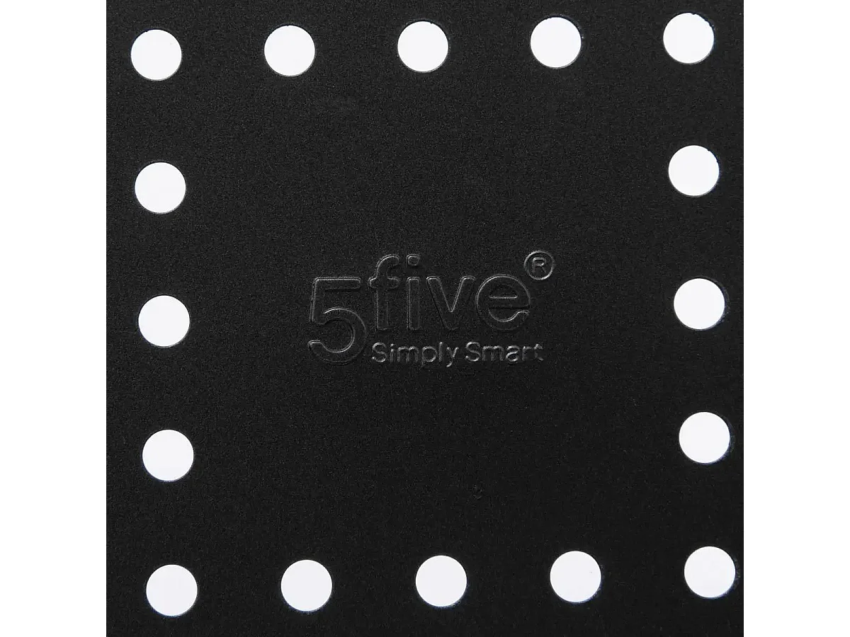 Plaque à Pizza "Métal Perforé" 33cm Gris Foncé