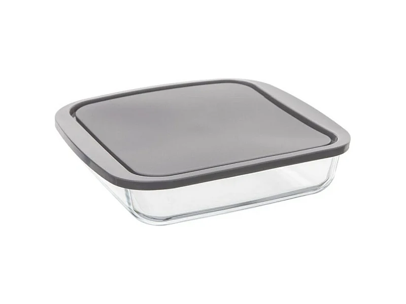 Plat à Four en Verre "Couvercle" 22cm Transparent