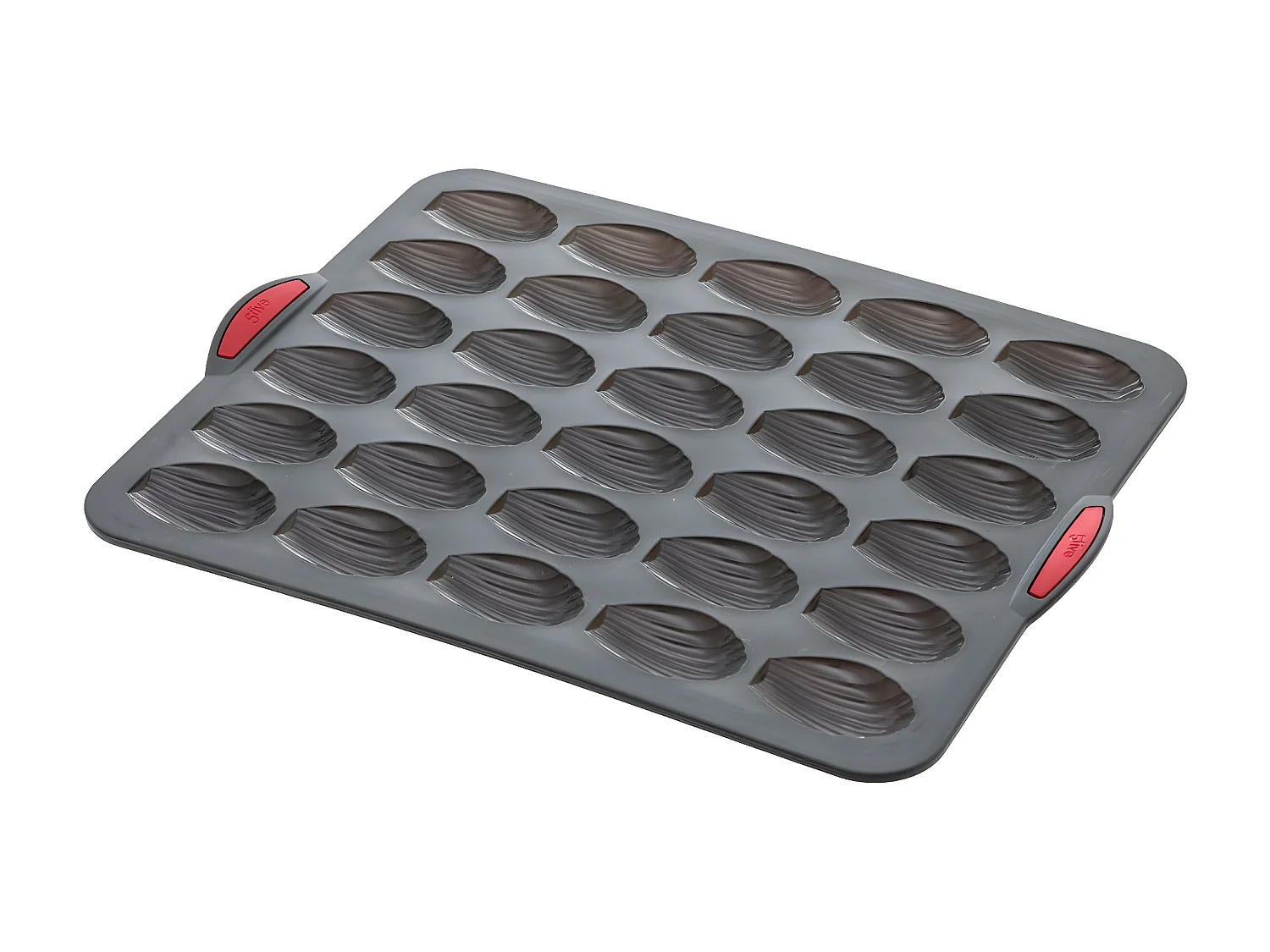 Moule 30 Madeleines Silicone "Silitop" 40cm Gris