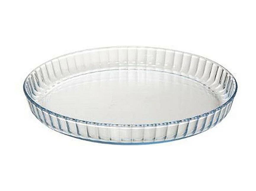 Plat à Tarte "Couvercle" 31cm Transparent