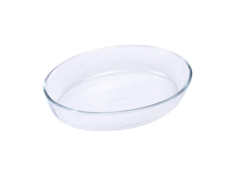 Plat à Four Ovale "Saveur" 35cm Transparent