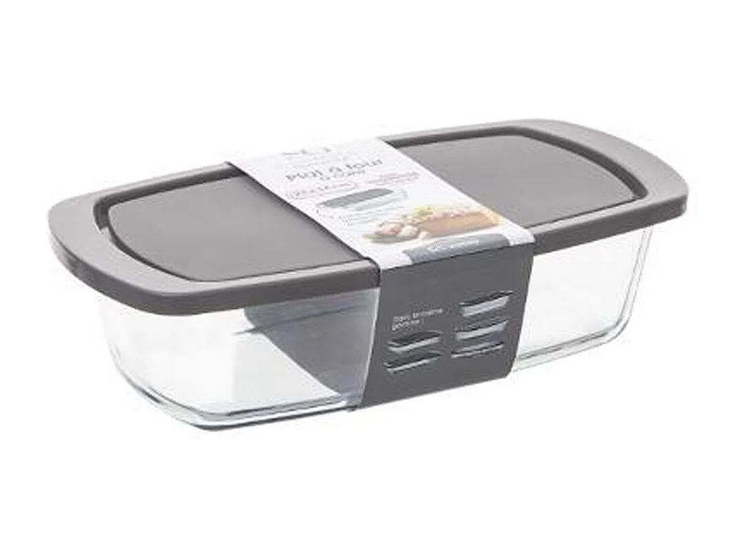 Plat à Gâteau en Verre "Couvercle" 27cm Transparent