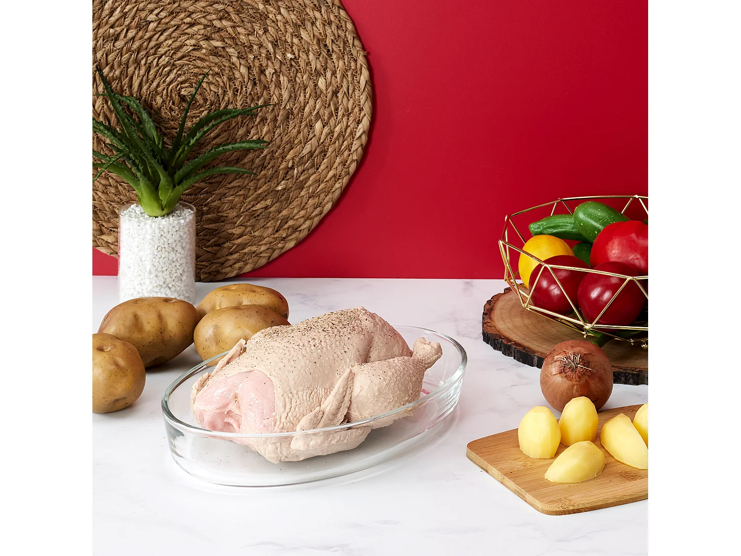 Plat Ovale En Verre 30cm Transparent