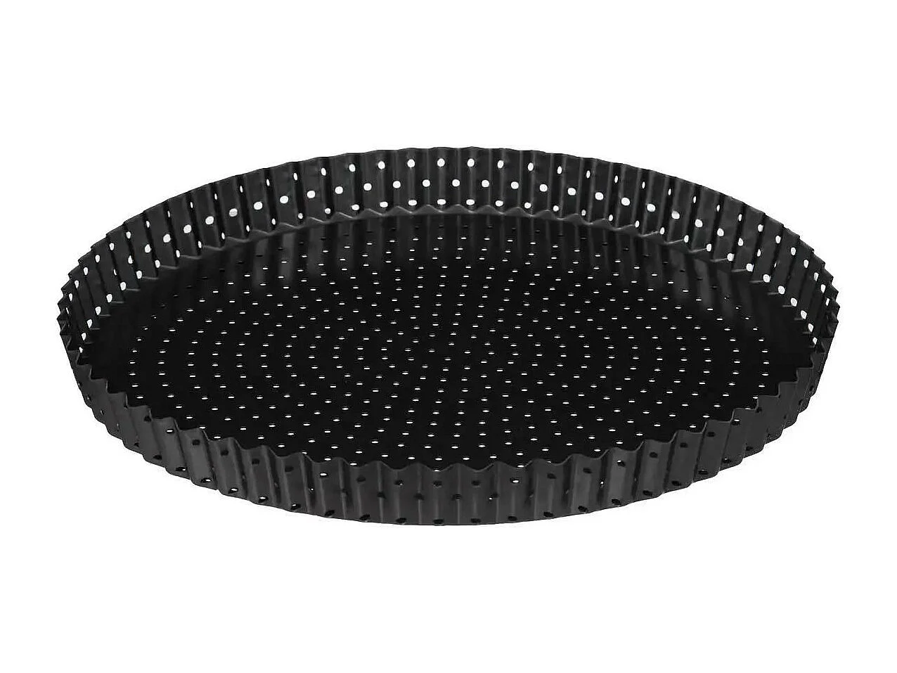 Plat à Tarte "Fond Amovible" 32cm Gris Foncé