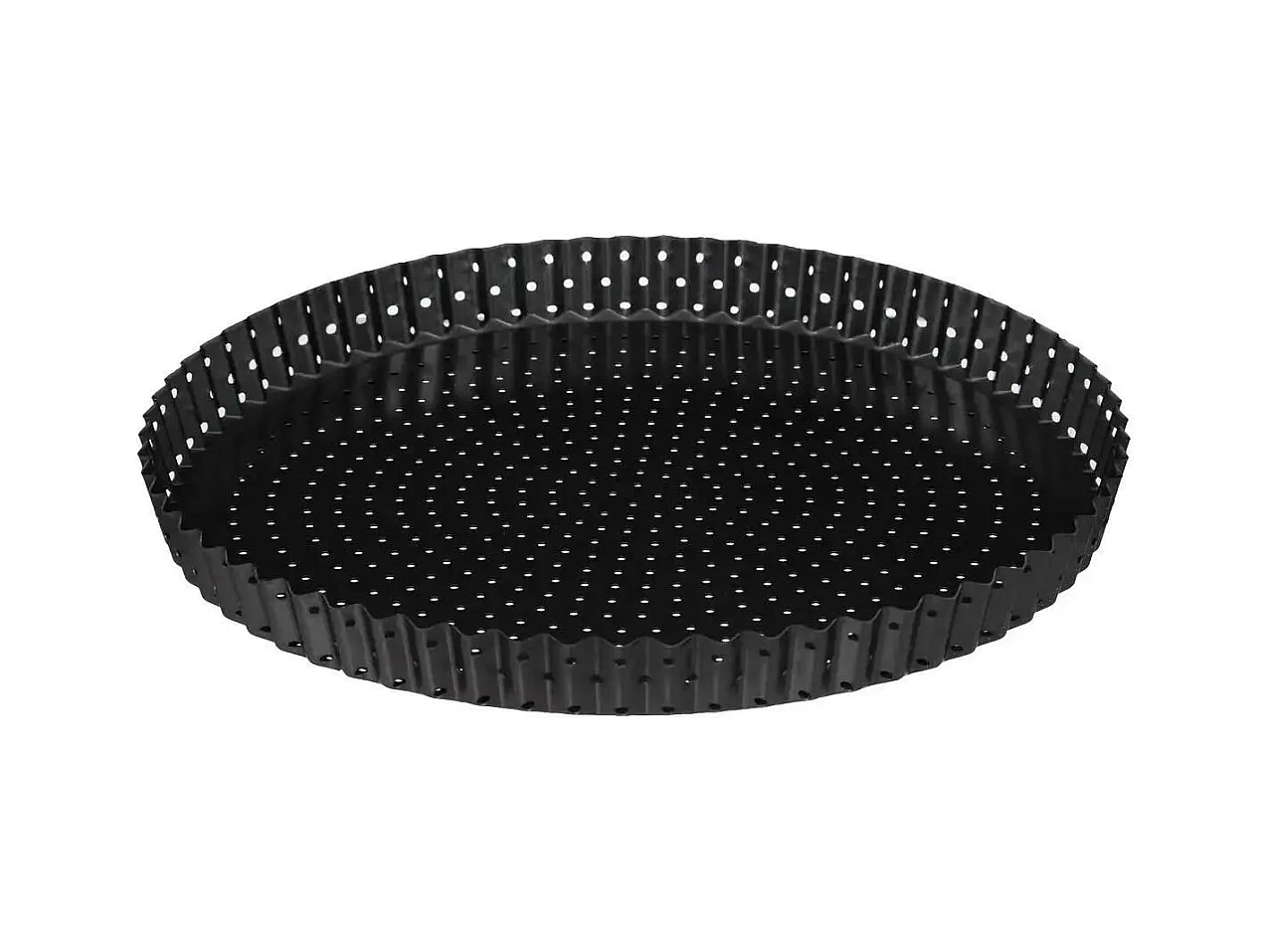 Plat à Tarte "Fond Amovible" 32cm Gris Foncé