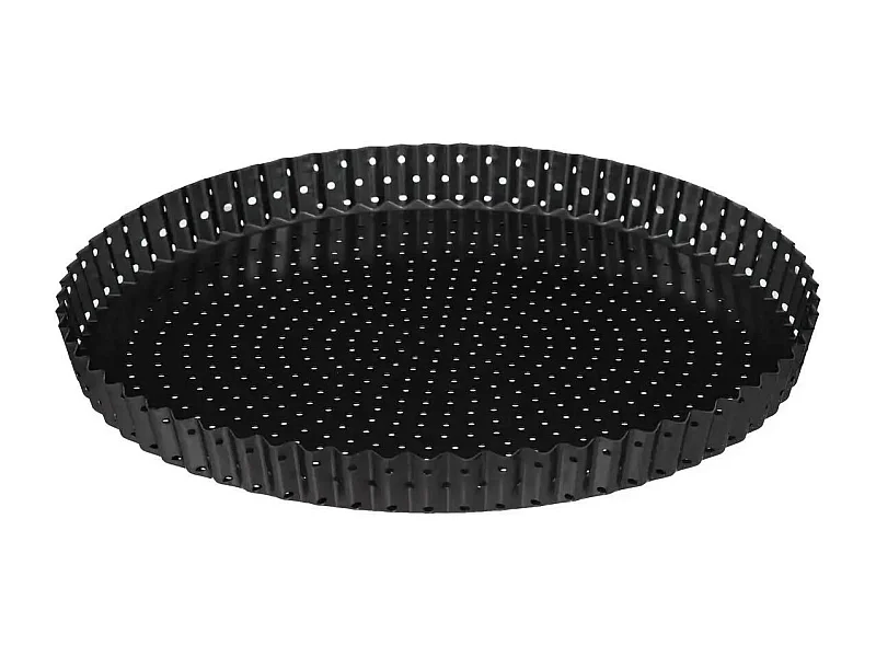 Plat à Tarte "Fond Amovible" 32cm Gris Foncé