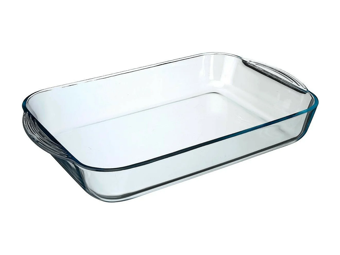 Plat à Four Rectangulaire "Verre" 40cm Transparent