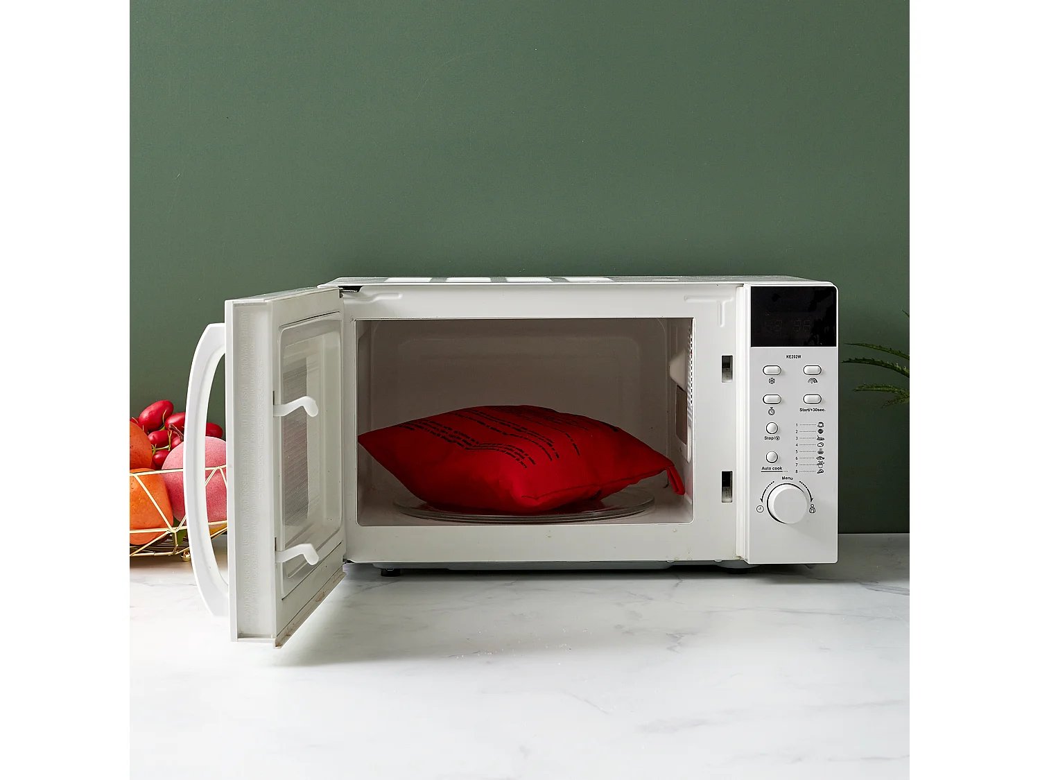 Cuit Pomme de Terre - COOK CONCEPT - Express - Micro-ondes - Rouge