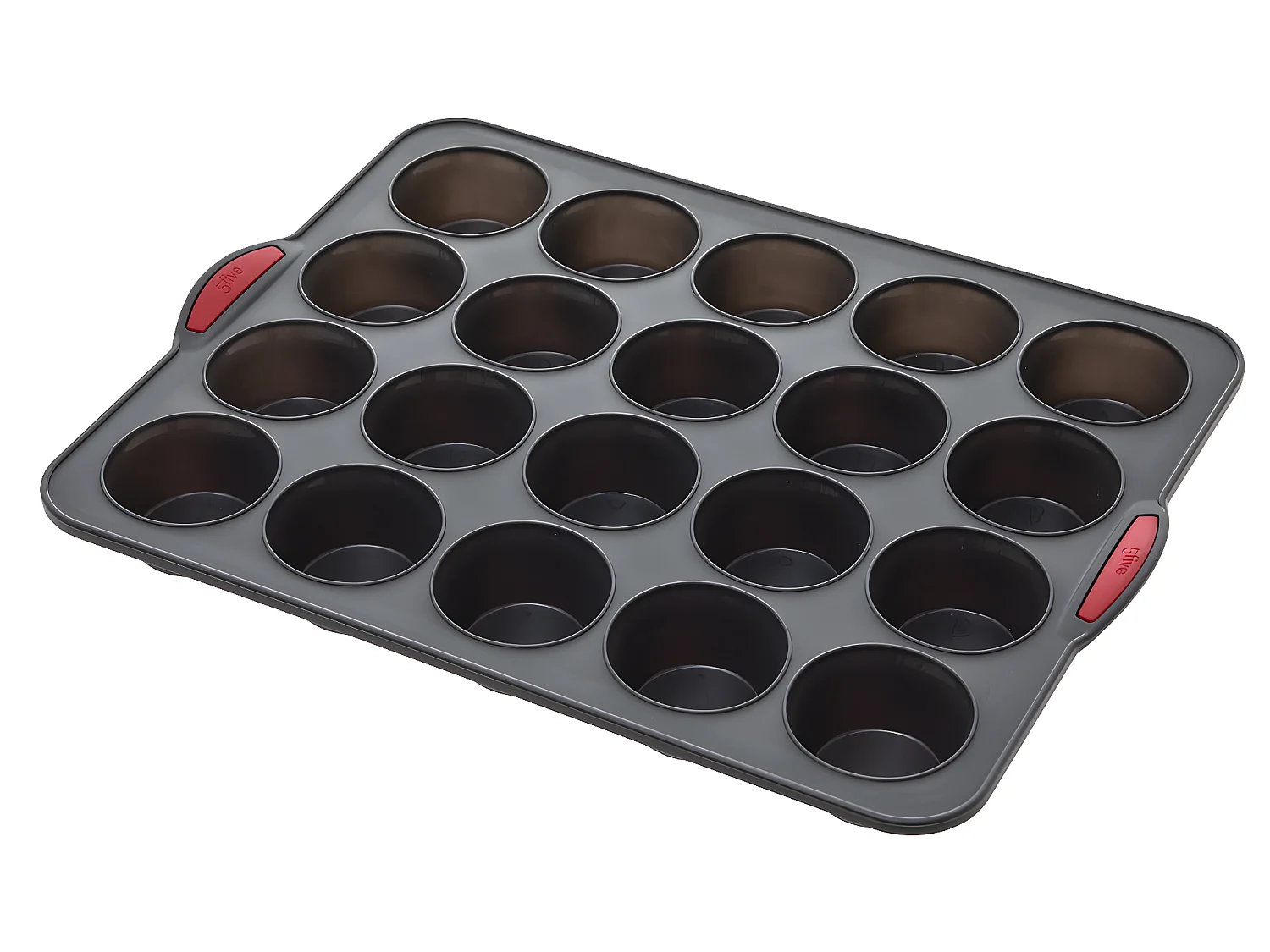 Moule 20 Muffins Silicone "Silitop" 40cm Gris