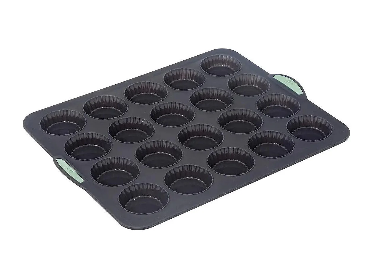 Moule 20 Tartelettes Silicone "Silitop" 40cm Gris