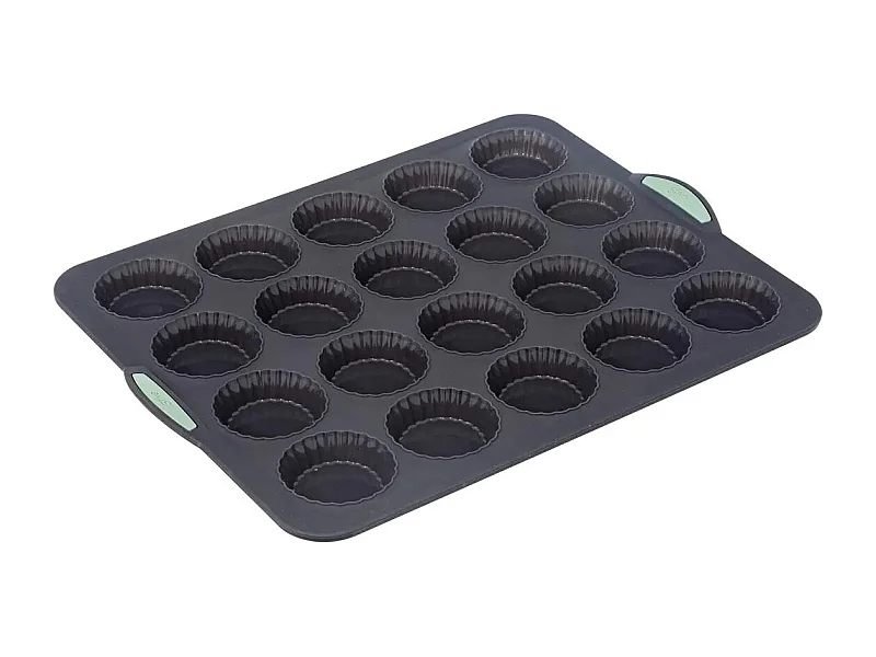 Moule 20 Tartelettes Silicone "Silitop" 40cm Gris