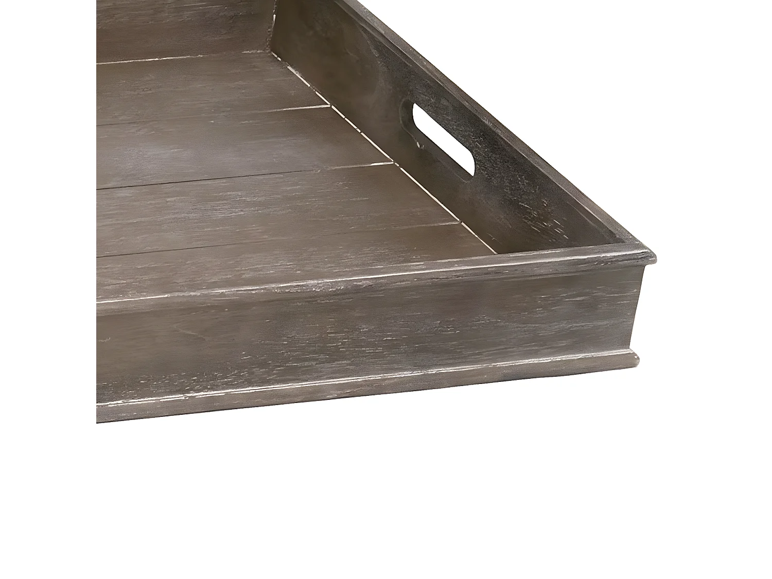 Lot de 2 Plateaux de Service "Grey" 71cm Naturel