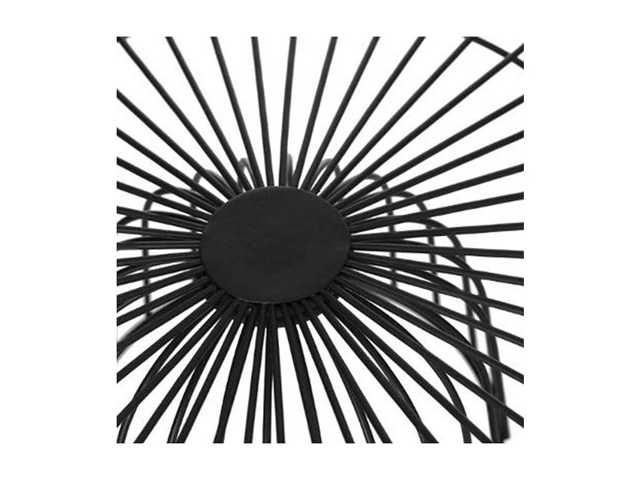 Corbeille à Fruits sur Pied "Ninoh" 28cm Noir