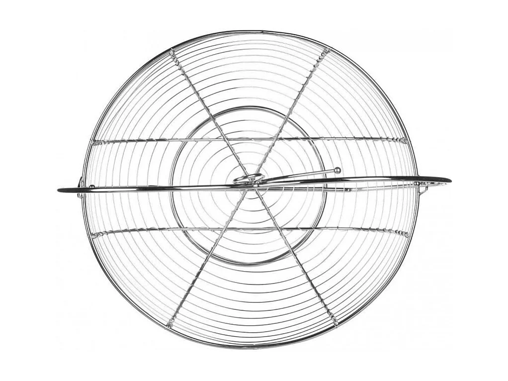 Corbeille à Fruits en Métal "Pomme" 35cm Argent