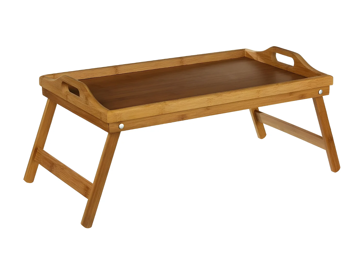 Plateau TV & Petit Déjeuner "Bambou" 50cm Naturel