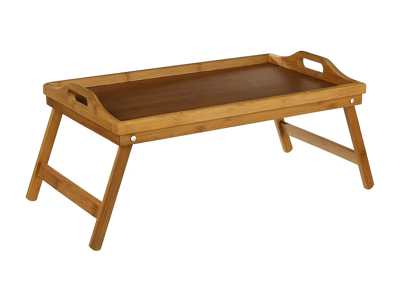 Plateau TV & Petit Déjeuner "Bambou" 50cm Naturel