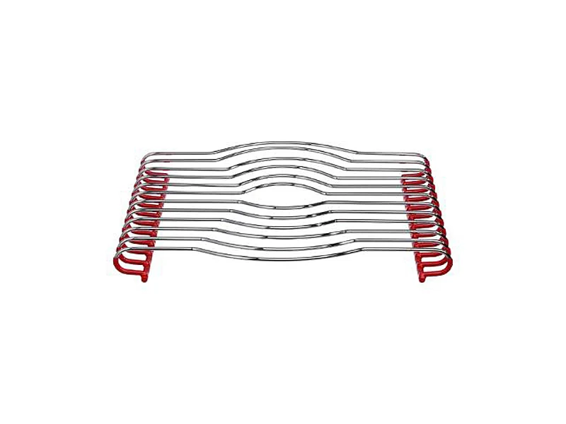 Dessous de Plat en Métal "Duetto" 29cm Rouge