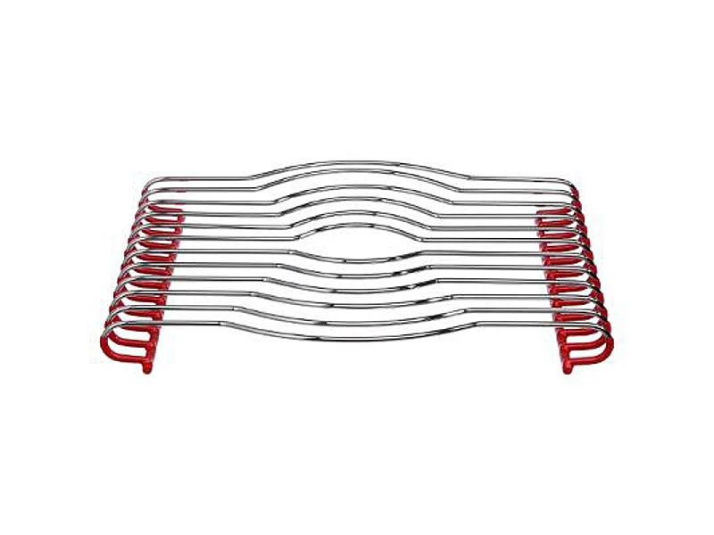 Dessous de Plat en Métal "Duetto" 29cm Rouge