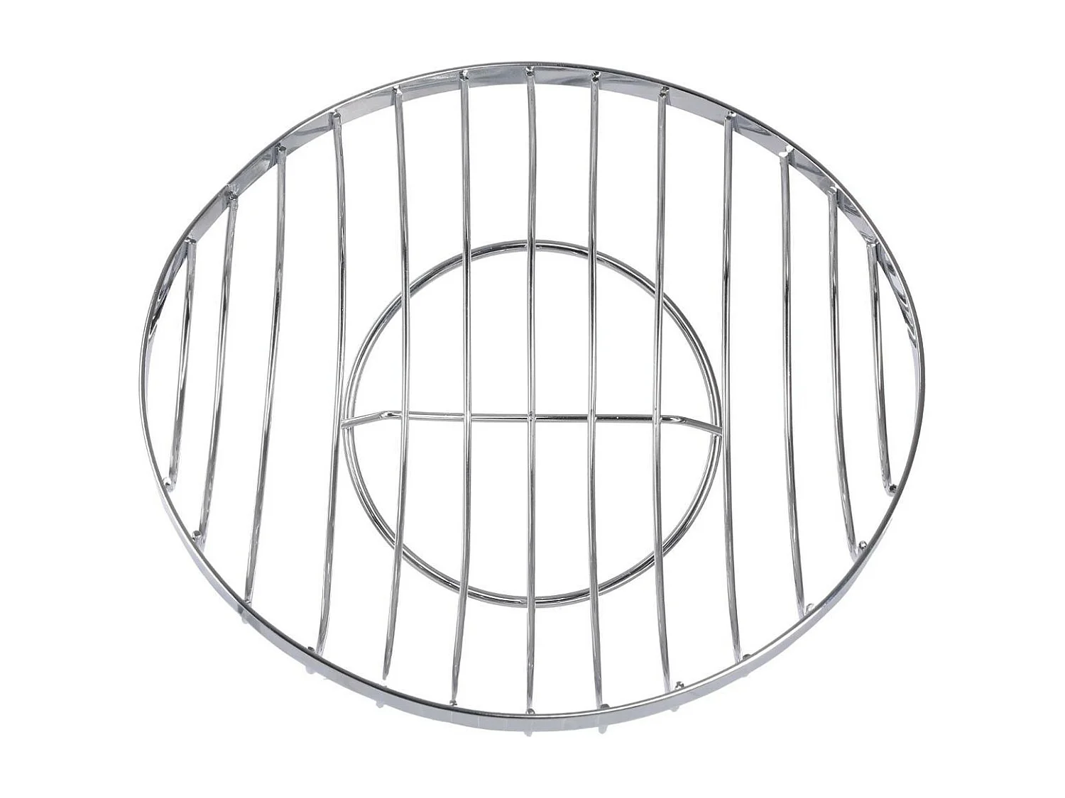 Corbeille à Fruits "Oblik" 26cm Argent