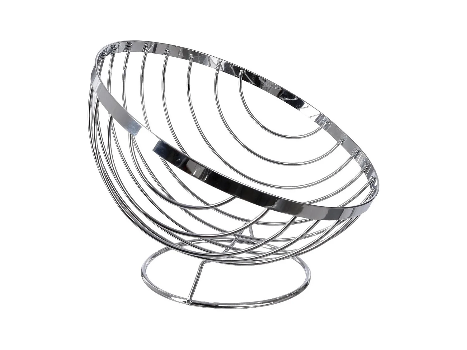 Corbeille à Fruits "Oblik" 26cm Argent