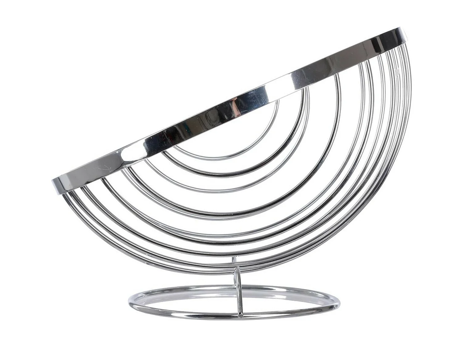 Corbeille à Fruits "Oblik" 26cm Argent