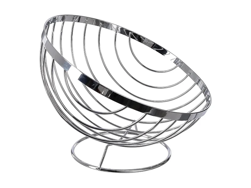 Corbeille à Fruits "Oblik" 26cm Argent