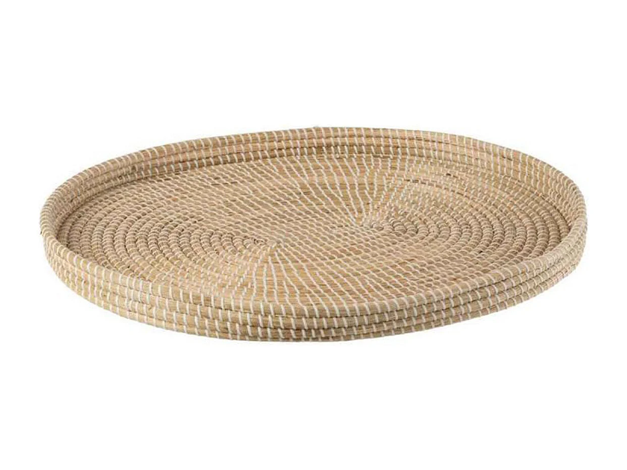 Plateau Déco "Zostère" 72cm Naturel