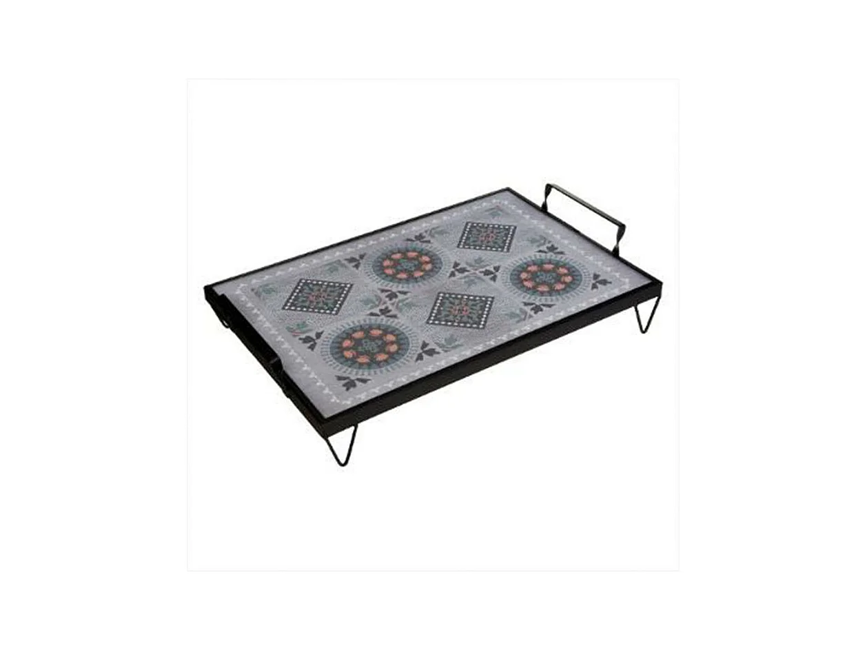 Plateau de Service "Green House" 41cm Multicolore
