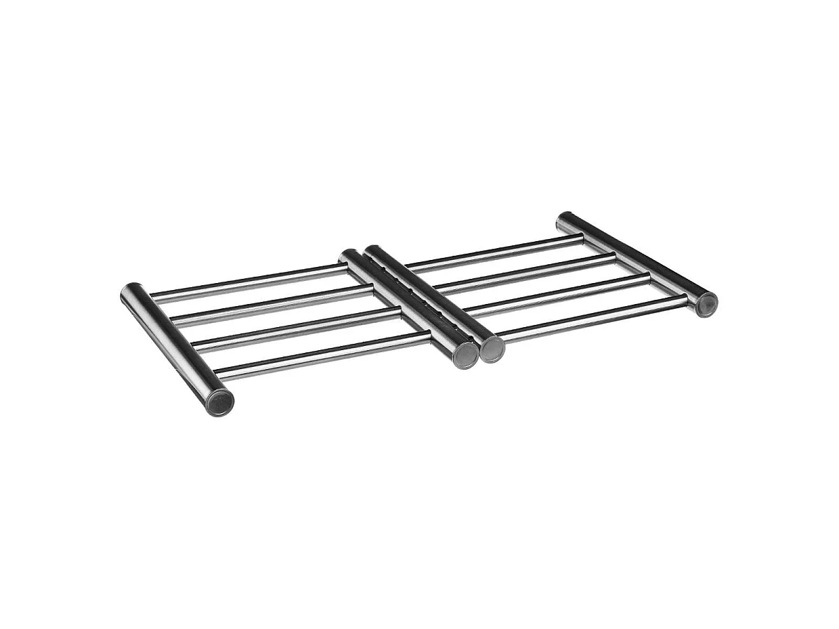 Dessous de Plat Extensible "Inox" 23cm Argent