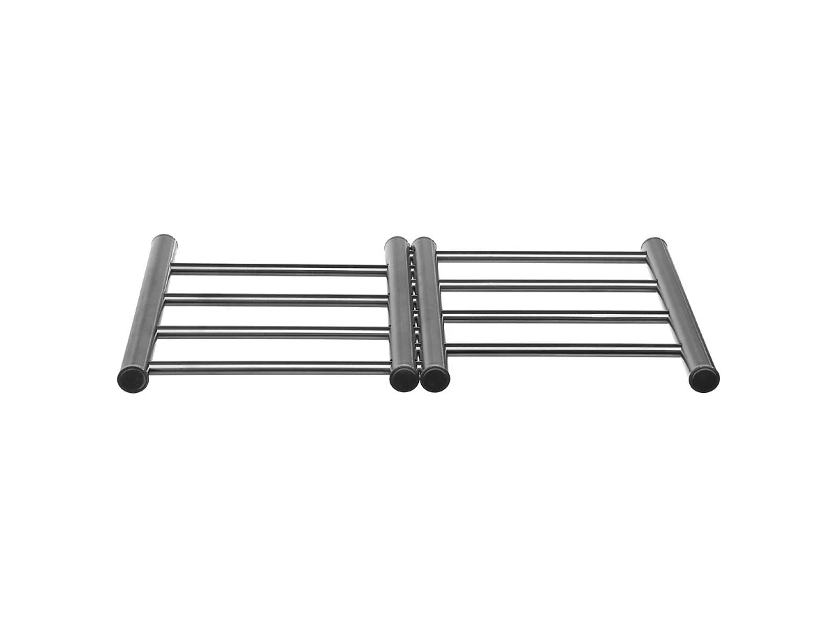 Dessous de Plat Extensible "Inox" 23cm Argent