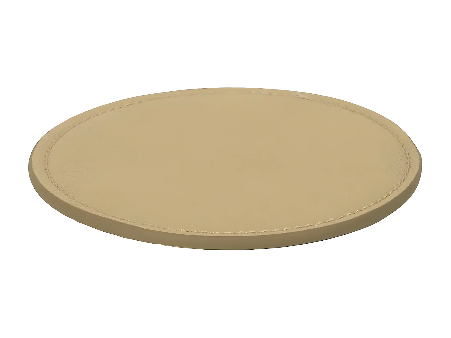 Lot de 4 Dessous de Verre Design "Lilo" 10cm Or