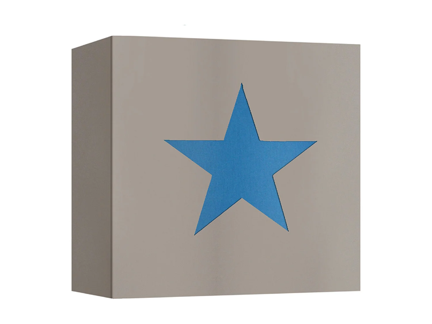 Aplique TOSEL ,metal,Gris ,A10,5xD20xP20cm