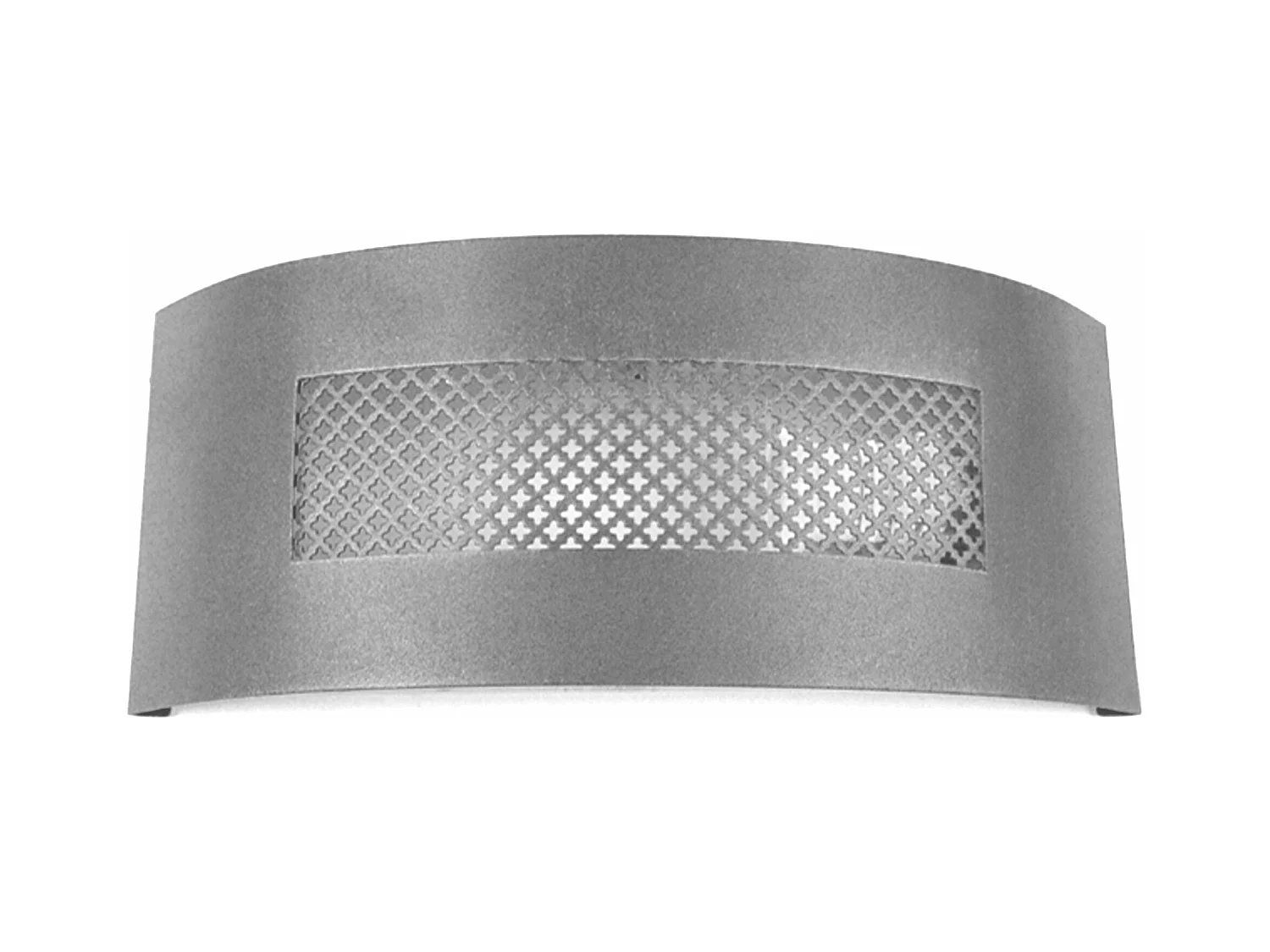 Applique métal aluminium 29,5 cm.