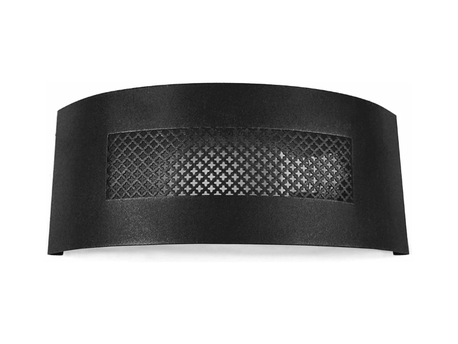 Applique métal noir 29,5 cm.