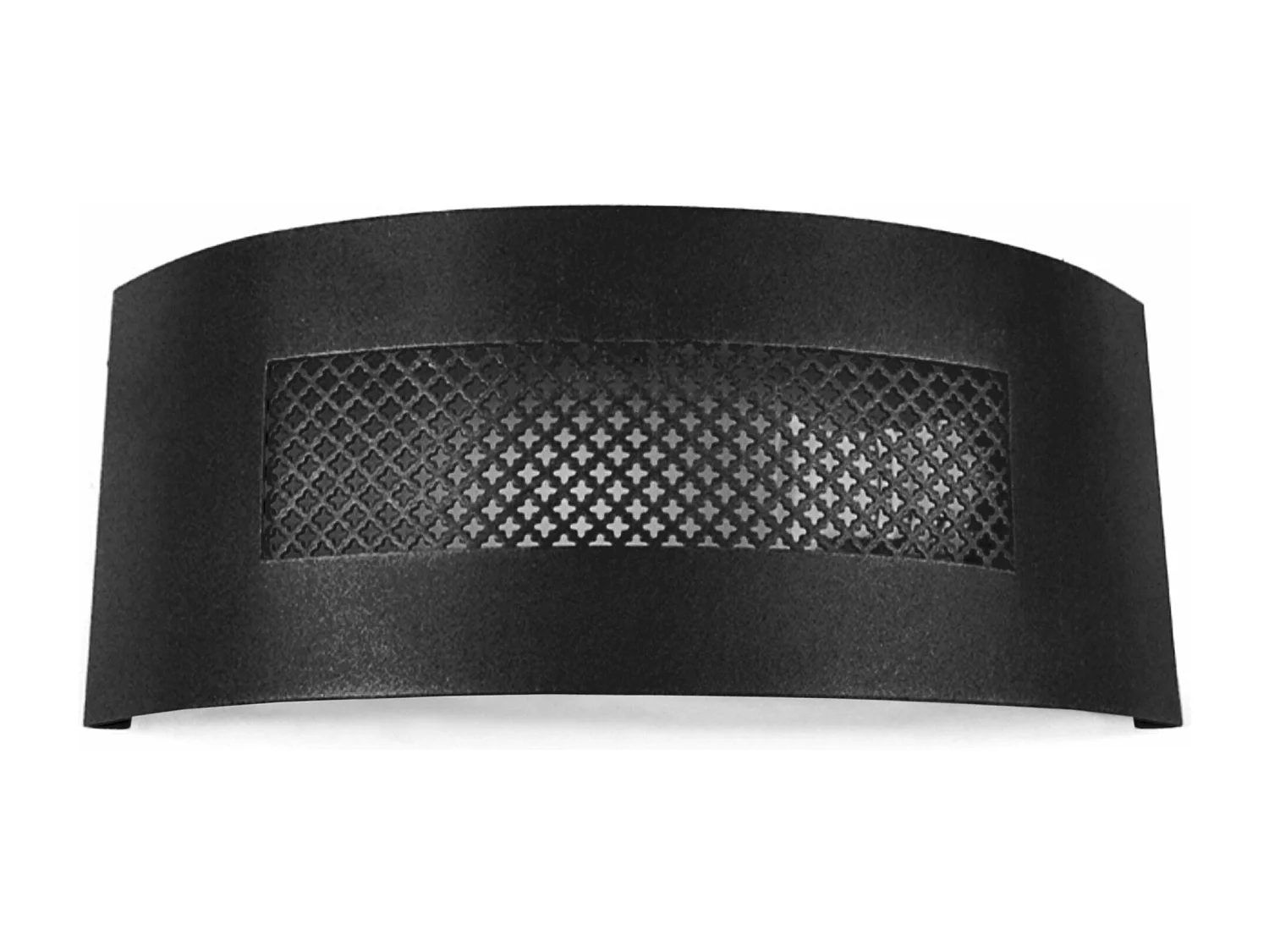 Aplique TOSEL GRILLAGE metal meio cilindro castanho dourado D29,5 x  H12,5  cm